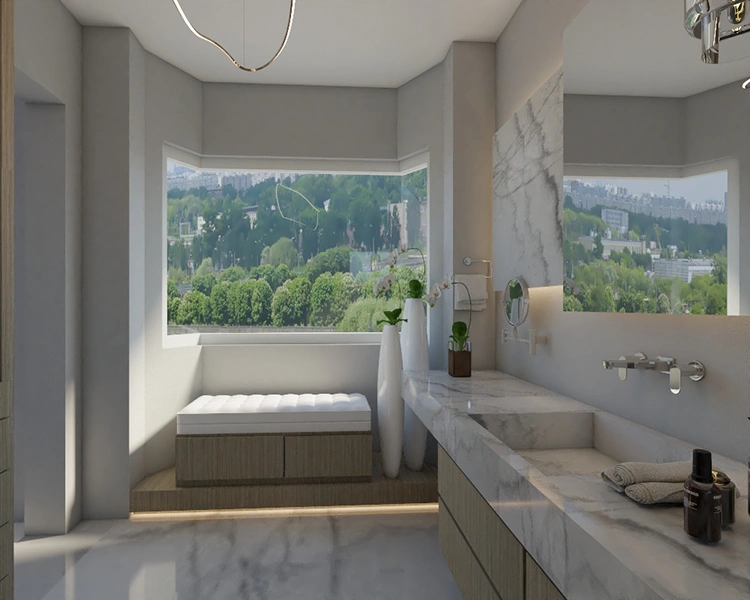 BAÑO PRINCIPAL RESIDENCIAL